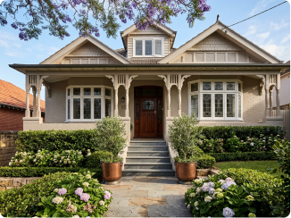 Character villa with a garden